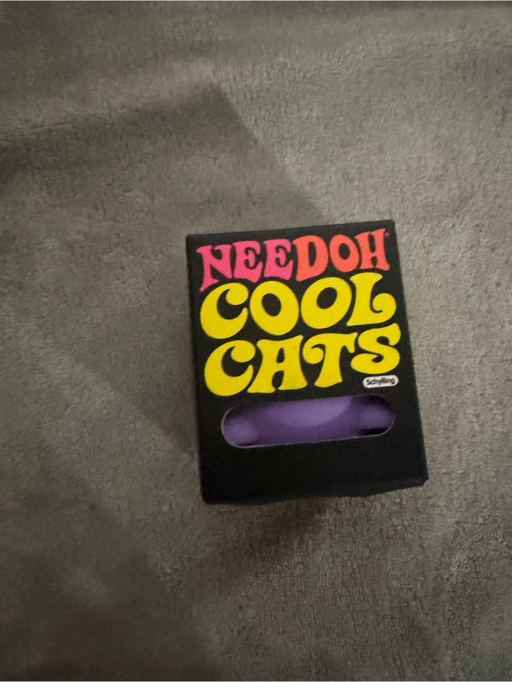 Brand New Authentic NeeDoh Cool Cat – Purple